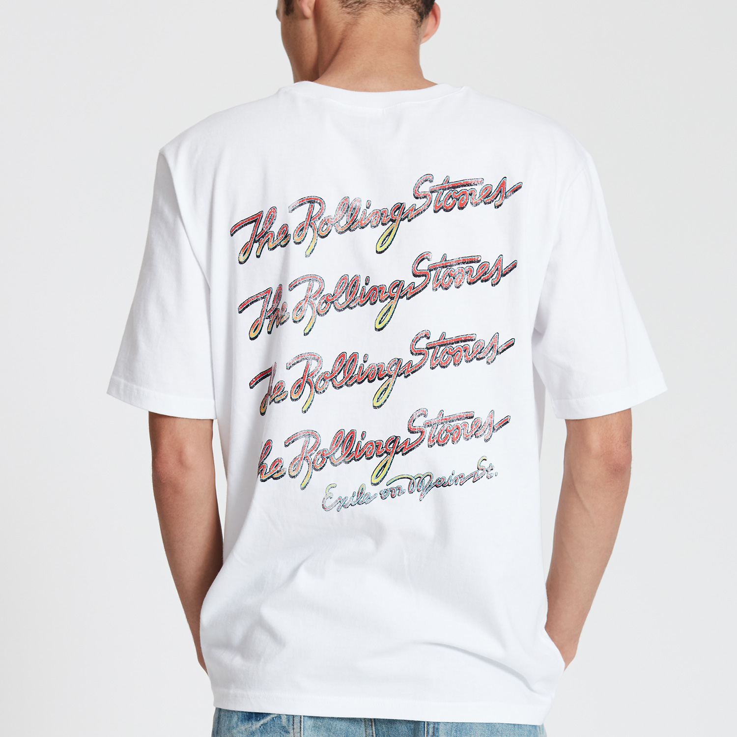 THE ROLLING STONES EXILE ON MAIN ST TEE WH