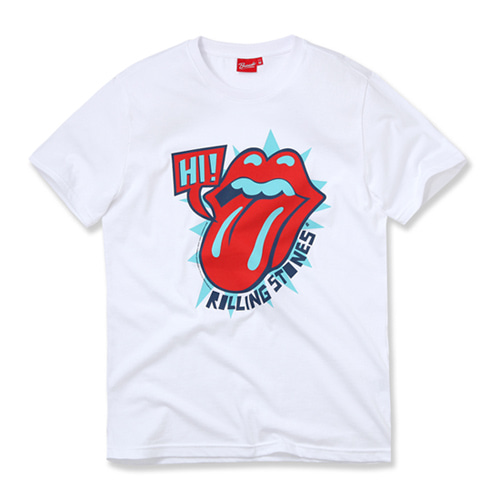 [THE ROLLING STONES] HI TONGUE WHITE