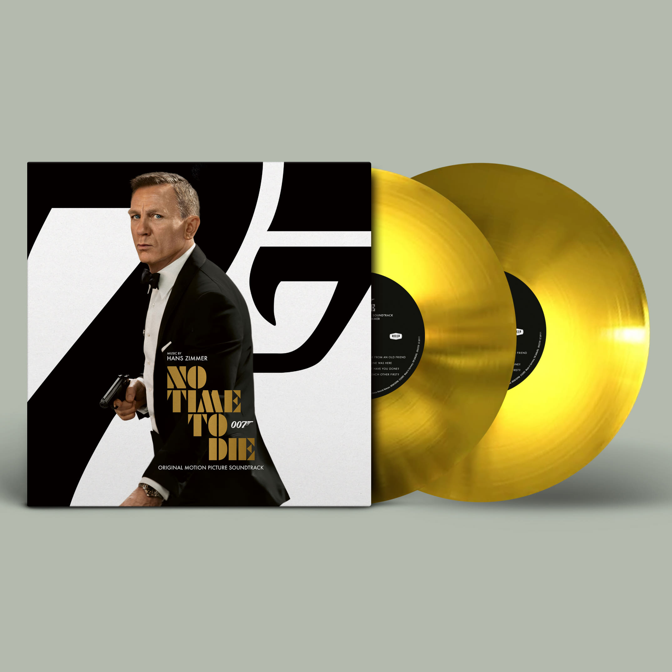 007 No Time To Die OST - 2LP Gold -027-LP