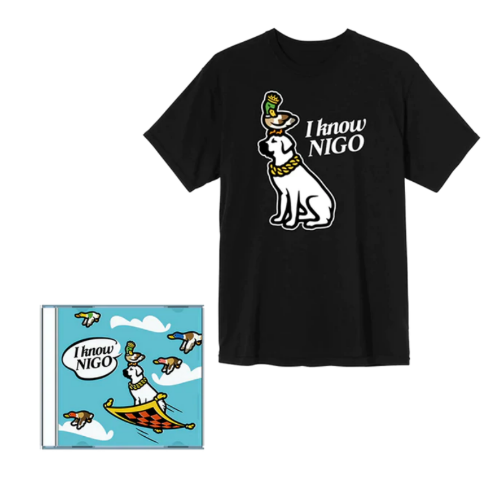 (품절) Nigo (니고) - I Know NIGO (CD+블랙 티셔츠 세트) -90-G